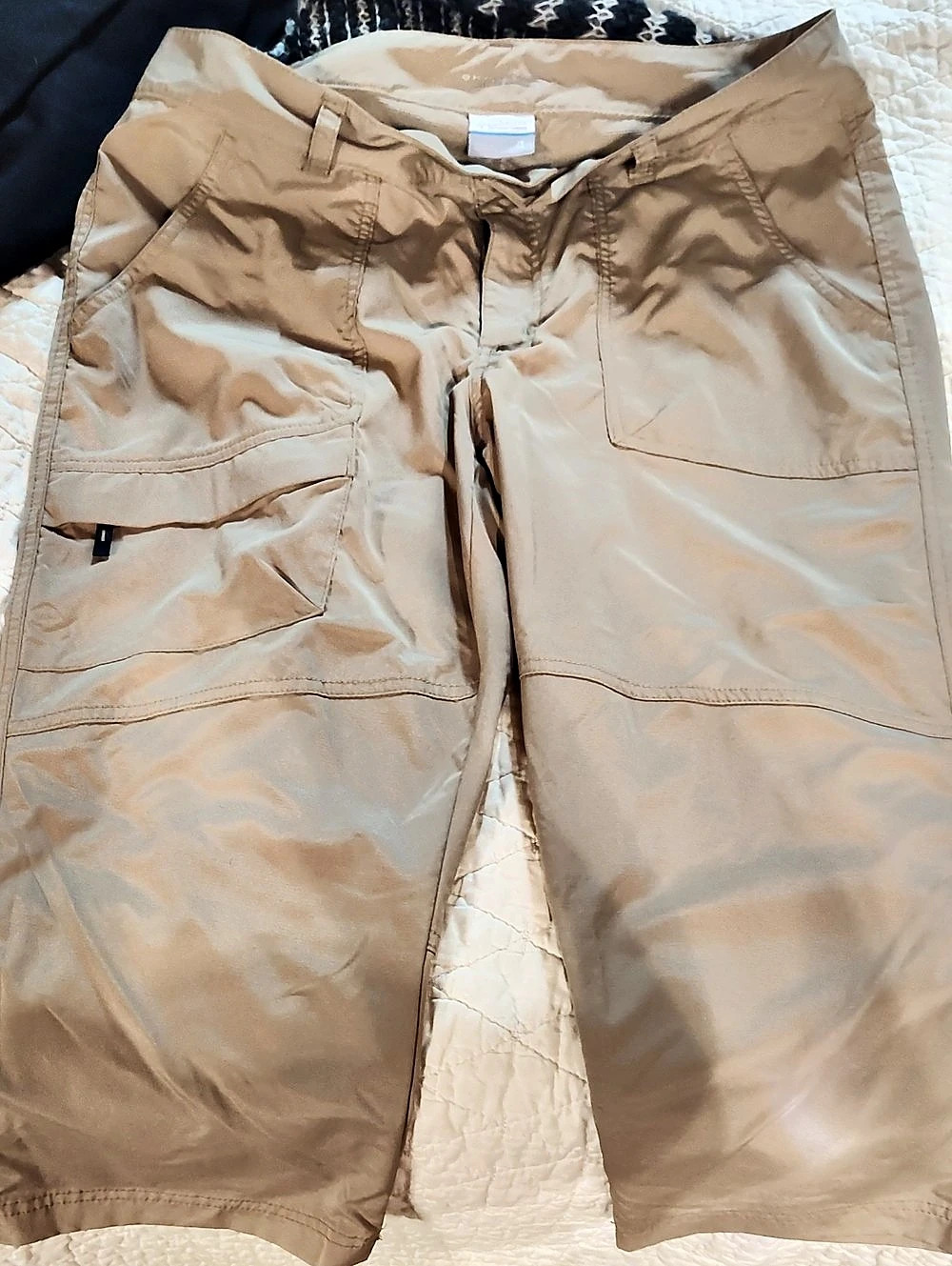 Columbia Omni-Shield Cargo Shorts Brown Size 14